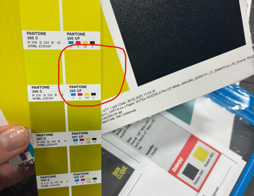 Pantone Color Matching