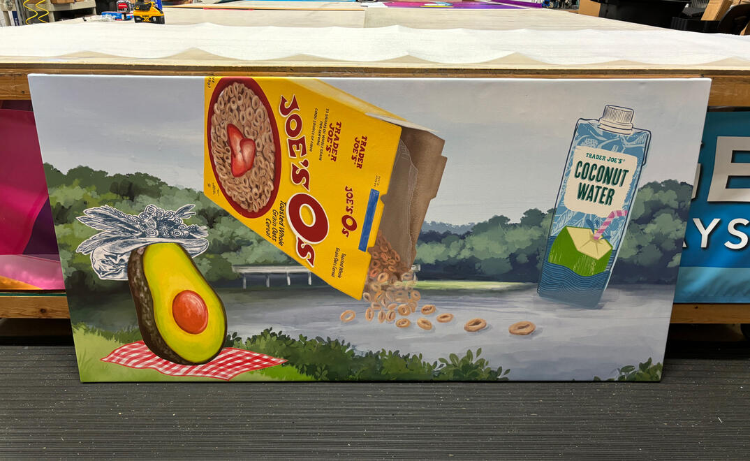 4 X-large Canvas for TraderJoes